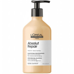 L&acute;Or&eacute;al Professionnel Serie Expert Absolut Repair Gold Quinoa + Protein Shampoo - &scaron;ampūnas pažeistiems plaukams, 500 ml