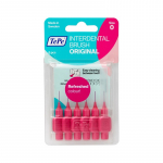 TePe Interdental Brush Normal ( 0.4 mm pink ) - tarpdančių &scaron;epetėliai, 6 vnt.