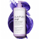 Olaplex Blonde Enhancer No.4P Shampoo - violetinis &scaron;ampūnas &scaron;viesintiems ir žilams plaukams, 1000 ml
