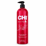 Farouk Systems CHI Rose Hip Color Protect dažytų plaukų apsauginis &scaron;ampūnas, 739 ml