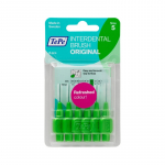 TePe Interdental Brush Normal (0.8 mm green) - tarpdančių &scaron;epetėlių rinkinys, 6 vnt.