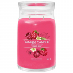 Yankee Candle Red Raspberry Signature Candle - kvepianti žvakė, 567 g