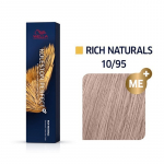 Wella Professional Koleston Perfect ME + Pure Naturals - plaukų dažai, 60 ml - 10/95