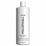 Paul Mitchell Blonde Platinum Blonde Shampoo - violetinis &scaron;ampūnas, sukurtas &scaron;viesiems, žiliems ir dažytiems plaukams, 1000 ml