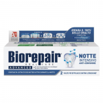 Biorepair Advanced Intensive Night Toothpaste - naktinė dantų pasta be fluoro, 75 ml