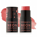 Dermacol Neon Mania Cream Blush - kreminiai skaistalai, 5,2 g - 2 Coral