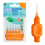 TePe Interdental Brush Normal (0.45 mm orange ) - tarpdančių &scaron;epetėliai, 6 vnt.