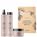 Lakm&eacute; Teknia Frizz Control Pack - plaukų priežiūros rinkinys, 850 ml