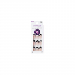 Kiss My Face imPRESS Nails By The River - modernūs priklijuojami dirbtiniai nagai, 30 vnt.