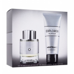 Mont Blanc Explorer Platinum Dovanų rinkinys EDP 60 ml ir du&scaron;o želė 100 ml vyrams