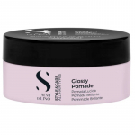 Alfaparf Milano Semi Di Lino Style&Care Glossy Pomade - formuojanti va&scaron;ko pomada, 90 ml