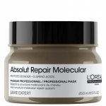L&acute;Or&eacute;al Professionnel Absolut Repair Molecular Professional Rinse-Off Mask - stiprinamoji plaukų kaukė, 250 ml