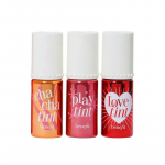 Benefit Lip Tints to Love Set - lūpų ir skruostų atspalvių rinkinys, 3 x 6 ml
