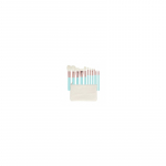MIMO Makeup Brush Set Turquoise ( 12 vnt. ) - Set of brushes
