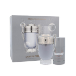 Paco Rabanne Invictus rinkinys EDT 100 ml ir dezodorantas Invictus 75 ml