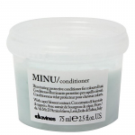 Davines Essential Haircare Minu Conditioner - žvilgesio suteikiantis kondicionierius dažytiems plaukams, 75 ml