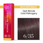 Wella Professional Color Touch Rich Naturals  - plaukų dažai, 60 ml - 6/35