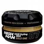 Nishman 07 Hair Styling Wax Gold One - plaukų formavimo va&scaron;kas, 150 ml