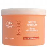 Wella Professionals Invigo Nutri-Enrich Deep Nourishing Mask - maitinanamoji kaukė plaukams,  500 ml