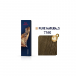 Wella Professional Koleston Perfect ME + Pure Naturals - plaukų dažai, 60 ml - 77/02