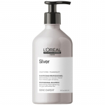 L&acute;Or&eacute;al Professionnel Expert Silver Shampoo - &scaron;ampūnas dažytiems pažeistiems plaukams, 500 ml