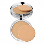 Clinique Superpowder double face powder - kompaktinė pudra, 10 g - 04 Matte honey
