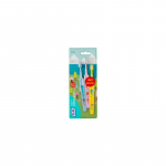 TePe Mini Toothbrush Extra Soft 0 - 3 years - specialiai kūdikiams ir mažiems vaikams nuo pirmojo dantuko iki 3 metų, 3 vnt.