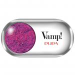 Pupa Vamp! Compact Eyeshadow - akių &scaron;e&scaron;ėliai, 1,5 g - 100 Irreverent Fuchsia - Metallic