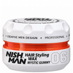 Nishman 06 Hair Styling Wax Mystic Gummy - plaukų formavimo va&scaron;kas, 150 ml