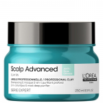 L&acute;Or&eacute;al Professionnel Scalp Advanced Anti-Oiliness 2-in-1 Clay - valomomasis molis riebiai galvos odai, 250 ml