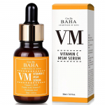 Cos De Baha VM Vitamin C MSM Serum - &scaron;viesinantis ir raminantis serumas su vitaminu C, MSM ir hialurono rūg&scaron;timi, 30 ml