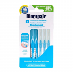 Biorepair Antibacterial Interdental Brush Super Fine 0,60 mm - antibakteriniai tarpdančių &scaron;epetėliai, 5 vnt.