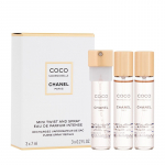 Chanel Coco Mademoiselle Intense EDP kvepalų papildymas, 3 x 7 ml
