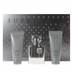 Afnan Supremacy Silver Dovanų rinkinys EDP 100 ml, du&scaron;o želė 100 ml ir balsamas po skutimosi100 ml vyrams