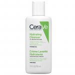CeraVe Hydrating Cleanser - neputojantis, losjoną primenantis valiklis normaliai ir sausai odai, 88 ml