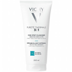 Vichy Pure Thermal 3in1 - valomasis pienelis, tonikas ir akių makiažo valiklis viename, 200 ml