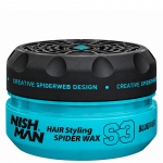 Nishman S3 Hair Styling Spider Wax Blueweb Wax - plaukų formavimo va&scaron;kas, 150 ml