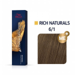 Wella Professional Koleston Perfect ME Rich Naturals - plaukų dažai, 60 ml - 6/1