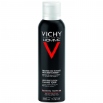 Vichy Men&acute;s Shaving Foam - skutimosi putos nuo sudirginimo jautriai odai vyrams, 200 ml