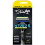 Wilkinson Sword Hydro 5 Skin Protection Sensitive - skustuvas su 3 galvutėmis