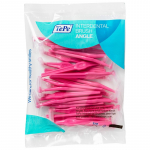 TePe Angle Interdental Brush 0.4 mm - tarpdančių &scaron;epetėliai, 25 vnt. - rožiniai