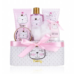 Accentra Princess Kitty Gift Box - 7 dalių kūno priežiūros rinkinys vaikams