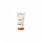 A-Derma Exomega Control Emollient Solar Cream SPF 50+ - mink&scaron;tinantis apsauginis kremas, 150 ml