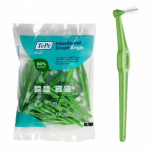 TePe Angle Interdental Brush 0.8 mm - tarpdančių &scaron;epetėliai, 25 vnt. - žali