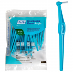 TePe Angle Interdental Brush 0.6 mm - tarpdančių &scaron;epetėliai, 25 vnt. - mėlyna