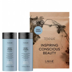 Lakm&eacute; Teknia Body Maker Travel Pack - rinkinys plaukų apimčiai ir stiprinimui