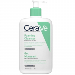 CeraVe Cleansing Foaming Cleanser - gelio pavidalo prausiklis normaliai ir riebiai odai, 473 ml
