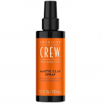 American Crew Matte Clay Spray - pur&scaron;kiklis suteikiantis plaukams apimties, tekstūros ir tankumo, 150 ml
