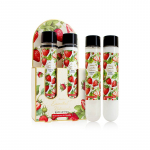 Accentra Strawberry & Vanilla Essential Botanicals Body Care Set - kūno priežiūros rinkinys, 2 x 60 ml