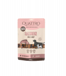 Quattro Jerky Salmon Protein Bar maisto papildas suaugusiems &scaron;unims, 130g